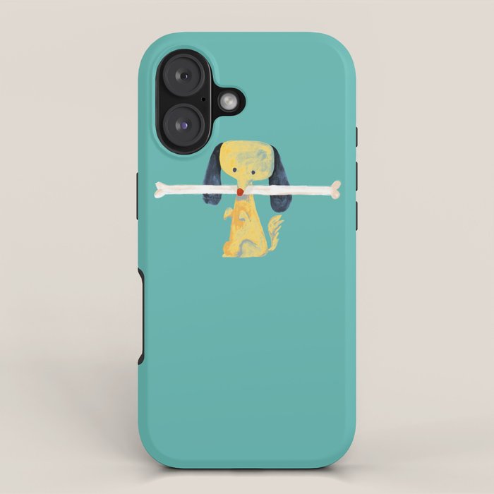 Lucky dog iPhone Case Gallery Image 1
