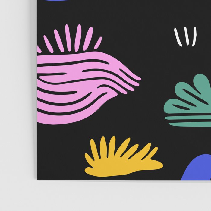 Colorful nature landscape doodle pattern Poster Gallery Image 3