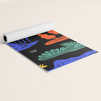 Colorful nature landscape doodle pattern Yoga Mat Gallery Image 2