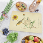 Bird Divinations: Le Conte's Sharp-tailed Bunting (about: almanacofbirds.org) Cutting Board Gallery Image 2