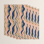 Earthy Rivers Cobalt Wrapping Paper Gallery Image 3