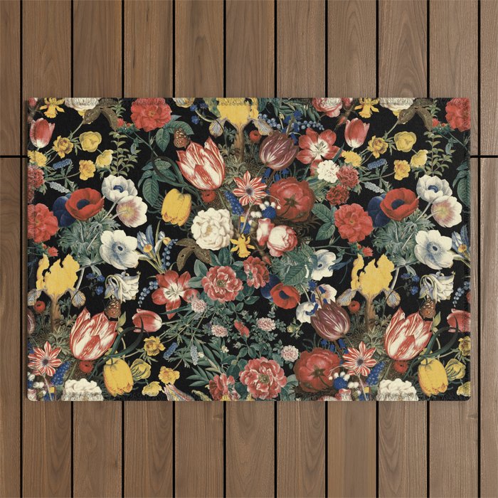 In the Night Garden Outdoor Rug Gallery Image 1