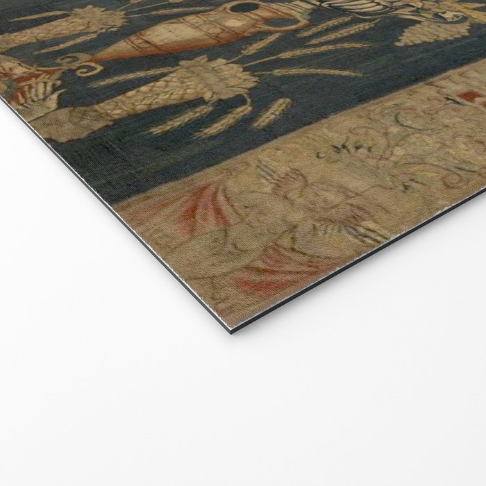 Antique 16th Century Goddess Ceres Grotesque Flemish Tapestry Welcome Mat Gallery Image 2