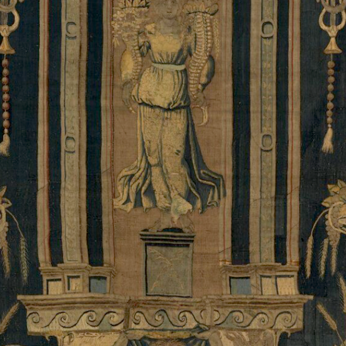 Antique 16th Century Goddess Ceres Grotesque Flemish Tapestry Coffee Mug Gallery Image 2