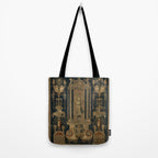 Antique 16th Century Goddess Ceres Grotesque Flemish Tapestry Tote Bag Gallery Image 2