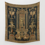 Antique 16th Century Goddess Ceres Grotesque Flemish Tapestry Wall Tapestry Gallery Image 4