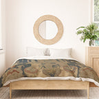 Antique 16th Century Goddess Ceres Grotesque Flemish Tapestry Duvet Cover Gallery Image 3