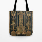 Antique 16th Century Goddess Ceres Grotesque Flemish Tapestry Tote Bag Gallery Image 1