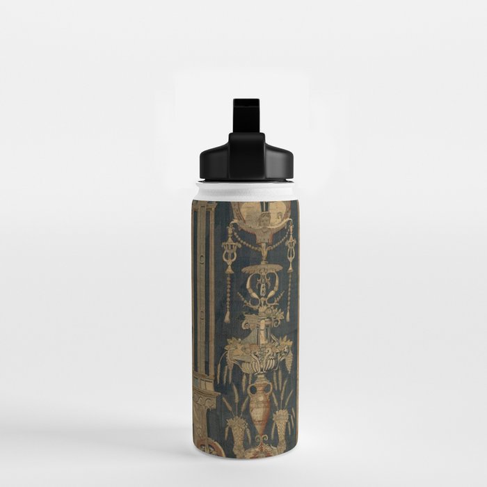 Antique 16th Century Goddess Ceres Grotesque Flemish Tapestry Water Bottle Gallery Image 2
