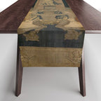 Antique 16th Century Goddess Ceres Grotesque Flemish Tapestry Table Runner Gallery Image 1