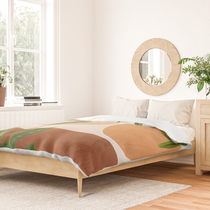 Nature Geometry XI Duvet Cover Gallery Image 2