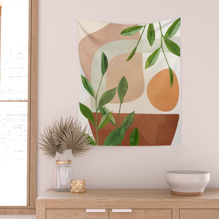 Nature Geometry XI Wall Tapestry Gallery Image 2