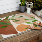 Nature Geometry XI Outdoor Rug Gallery Image 2