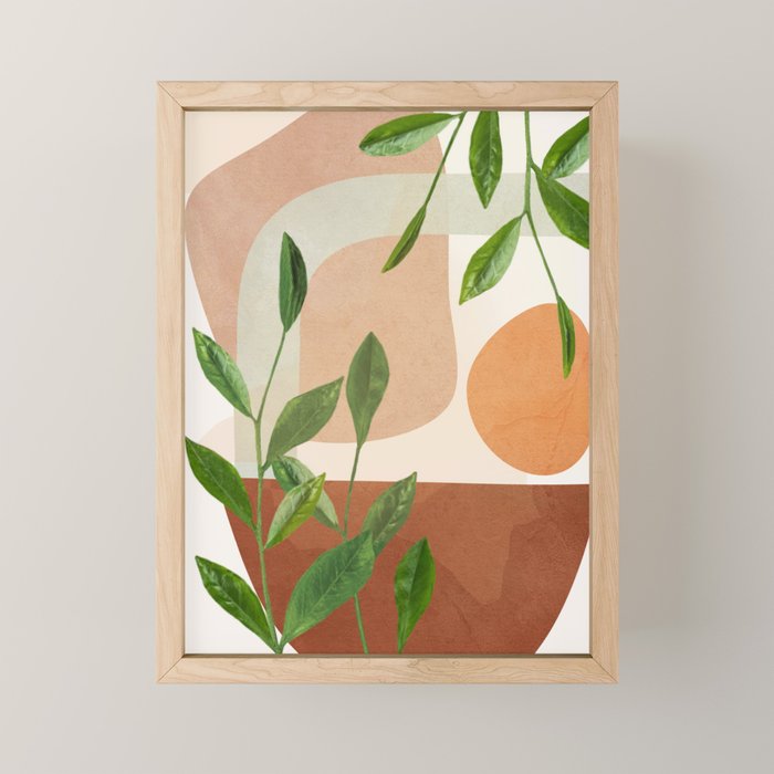 Nature Geometry XI Mini Art Print Gallery Image 1