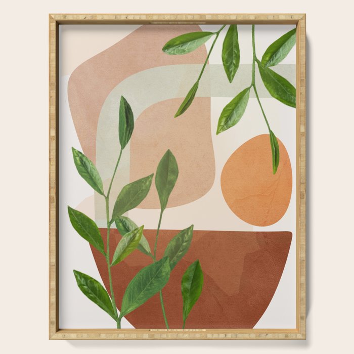 Nature Geometry XI Serving Tray Gallery Image 1