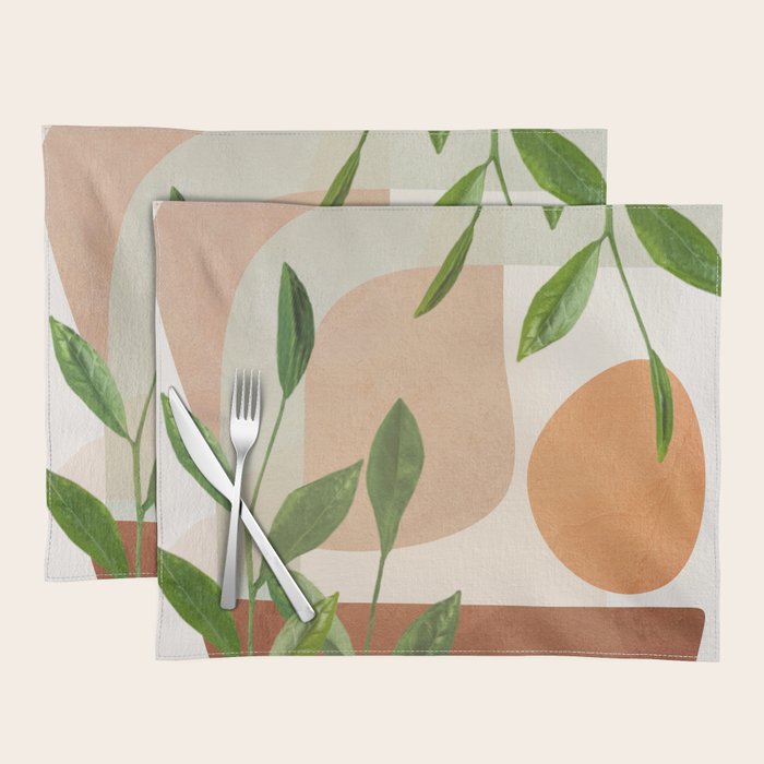 Nature Geometry XI Placemat Gallery Image 1