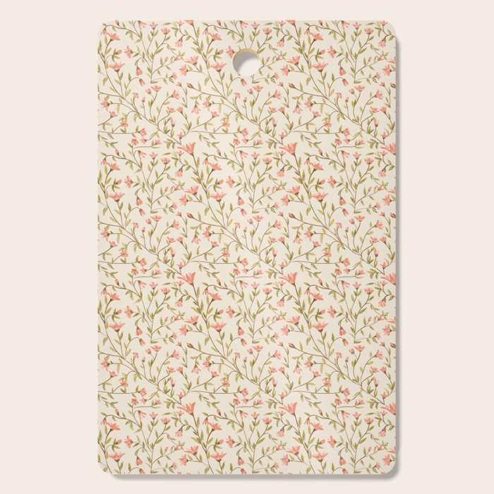 Vintage Floral Pattern Cutting Board Gallery Image 1