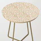 Vintage Floral Pattern Side Table Gallery Image 2