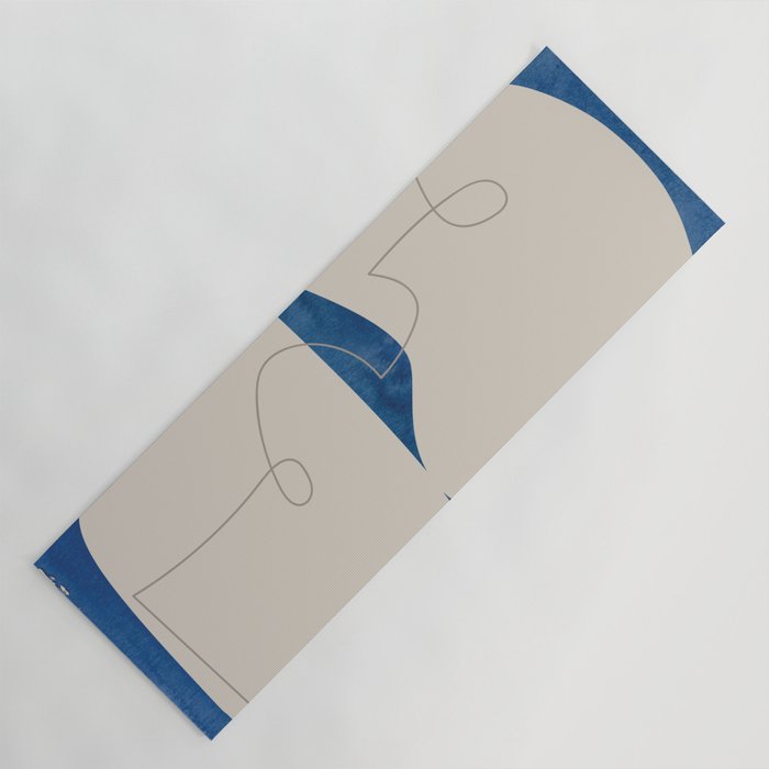 Blue Monday 02 Yoga Mat Gallery Image 1