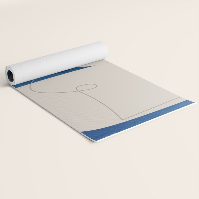 Blue Monday 02 Yoga Mat Gallery Image 2