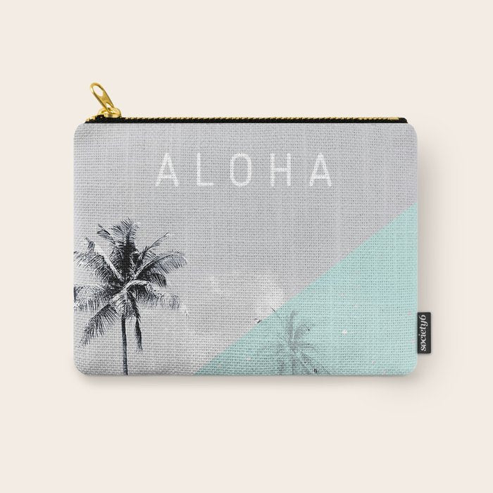 Island vibes retro - Aloha Carry All Pouch Gallery Image 1
