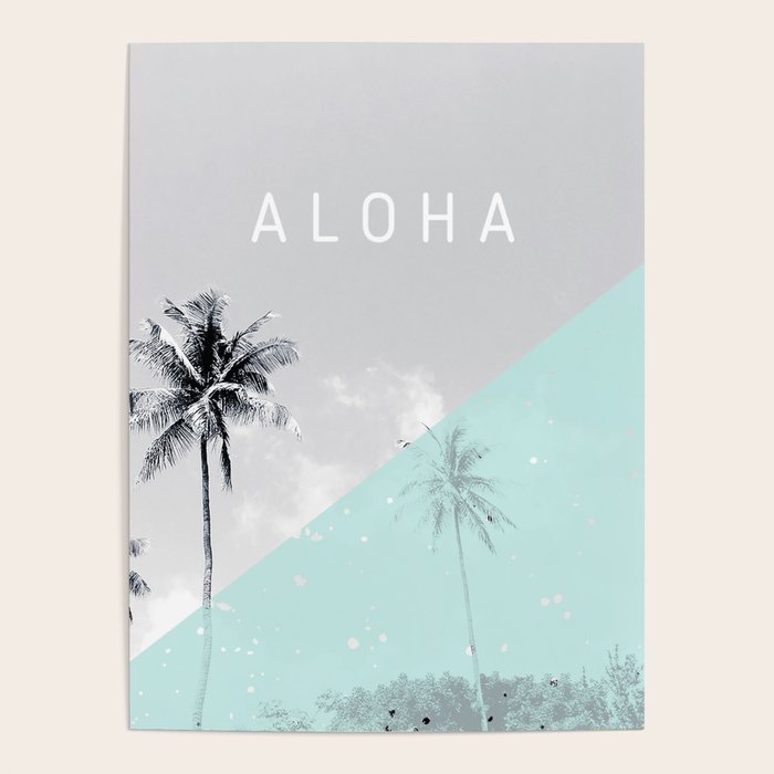 Island vibes retro - Aloha Poster Gallery Image 1