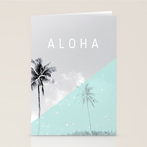 Island vibes retro - Aloha Stationery Card Gallery Image 2