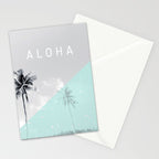 Island vibes retro - Aloha Stationery Card Gallery Image 2