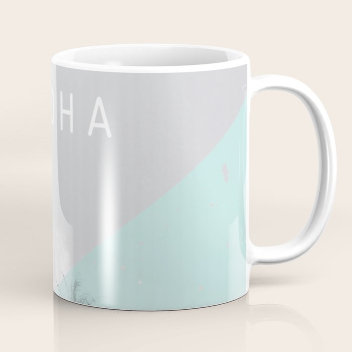 Island vibes retro - Aloha Coffee Mug Gallery Image 1