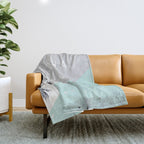 Island vibes retro - Aloha Throw Blanket Gallery Image 1