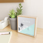 Island vibes retro - Aloha Mini Art Print Gallery Image 2