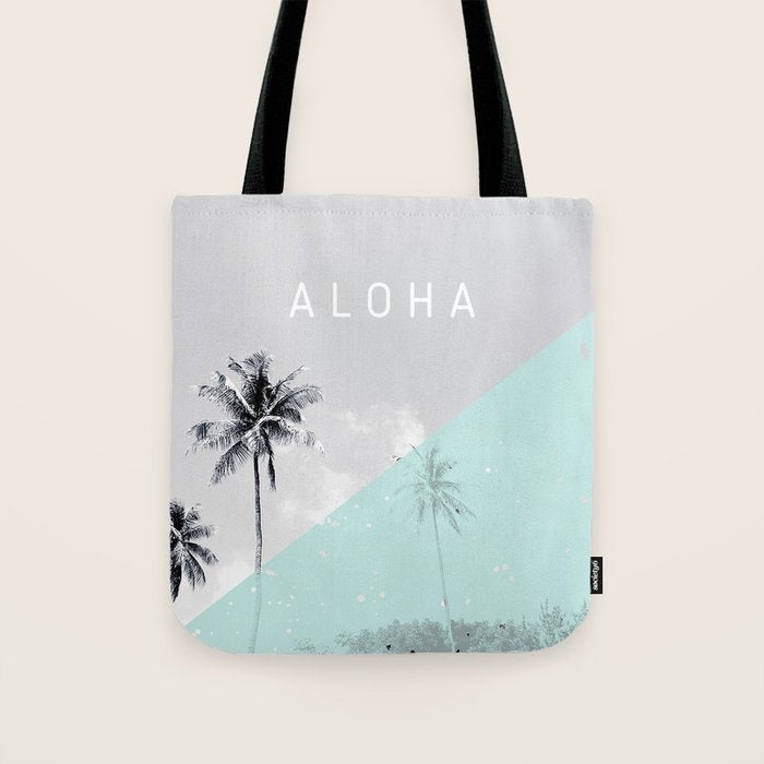 Island vibes retro - Aloha Tote Bag Gallery Image 1