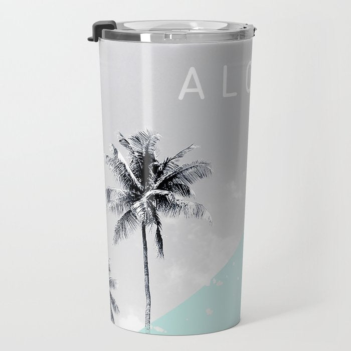 Island vibes retro - Aloha Travel Mug Gallery Image 3
