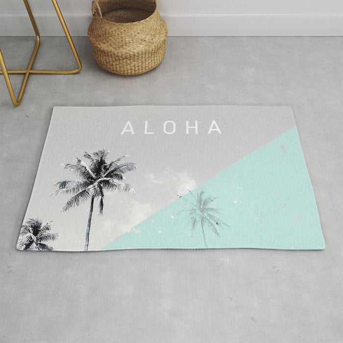 Island vibes retro - Aloha Rug Gallery Image 1
