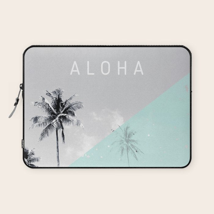 Island vibes retro - Aloha Laptop Sleeve Gallery Image 1