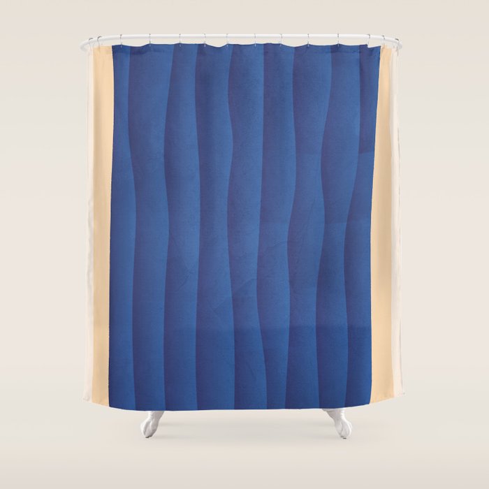 Minimalist Shower Curtain Gallery Image 1