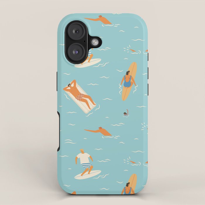 Blue Hawaii iPhone Case Gallery Image 1