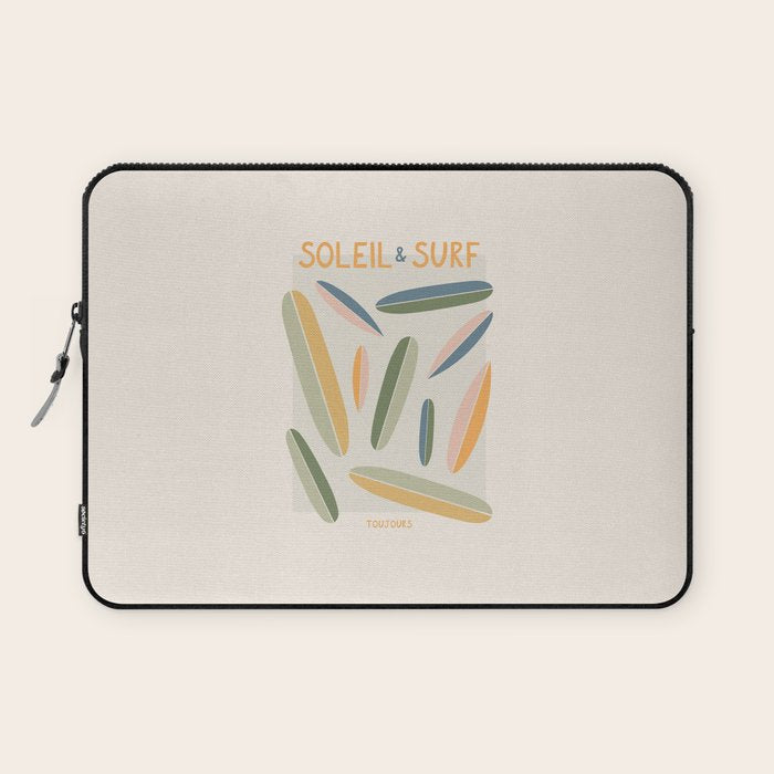 Soleil & Surf Toujours Laptop Sleeve Gallery Image 1