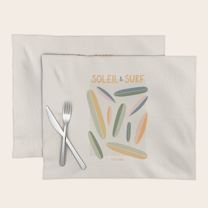 Soleil & Surf Toujours Placemat Gallery Image 1