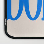 Bold Bonjour French Greeting Typography Laptop Sleeve Gallery Image 3