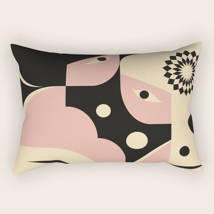 Bubble Bath Rectangular Pillow Gallery Image 1