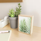 Fresh Palm Fronds Watercolor Mini Art Print Gallery Image 2