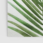 Fresh Palm Fronds Watercolor Poster Gallery Image 3