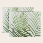 Fresh Palm Fronds Watercolor Placemat Gallery Image 1