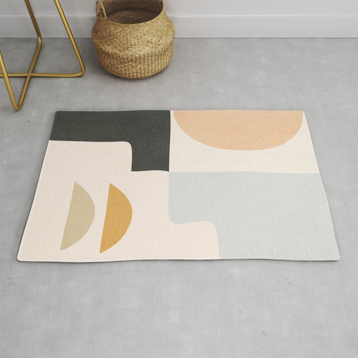 Modern Abstract Art 3 Rug Gallery Image 1