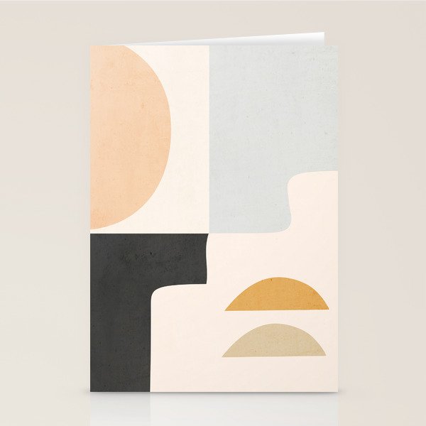 Modern Abstract Art 3 Stationery Card Gallery Image 1