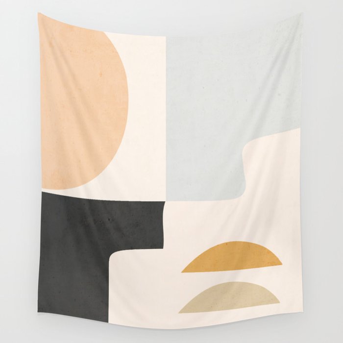 Modern Abstract Art 3 Wall Tapestry Gallery Image 1
