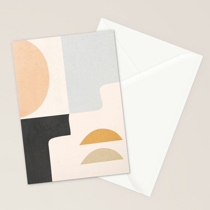 Modern Abstract Art 3 Stationery Card Gallery Image 2