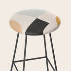 Modern Abstract Art 3 Stool Gallery Image 2