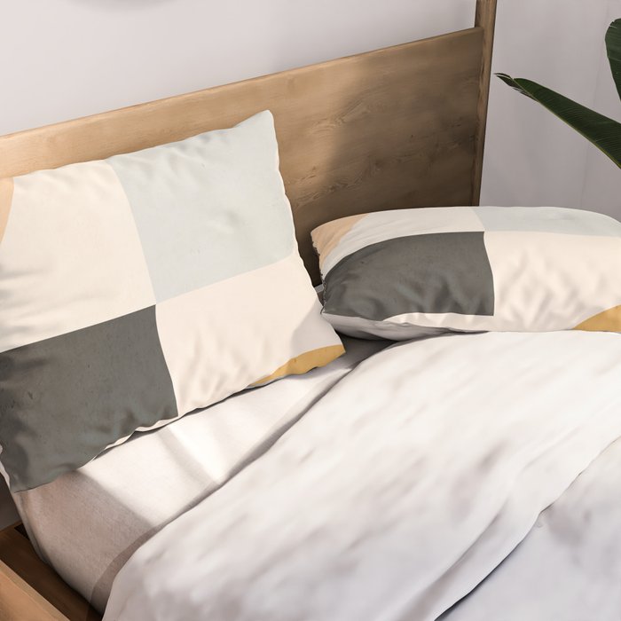 Modern Abstract Art 3 Pillow Sham Gallery Image 2